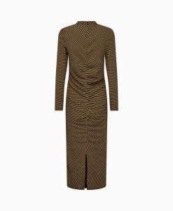 Co'Couture Mini Jurk Nova Bruin