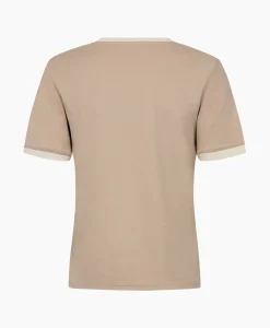 Co'Couture T-Shirt Korte Mouw Edge Ecru