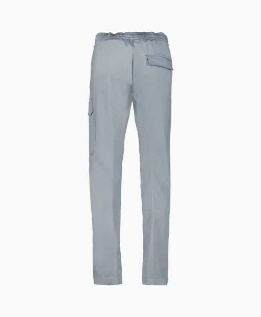 Cp Company Broek Metropolis Stretch Sateen Blauw