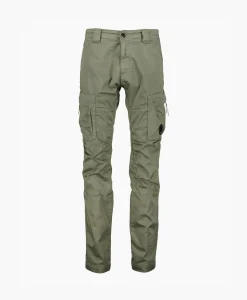 Cp Company Cargobroek Stetch Sateen Ergonomic Groen
