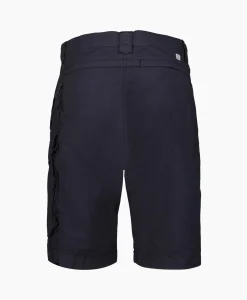 Cp Company Korte Broek Fili Stretch Cargo Donker Blauw