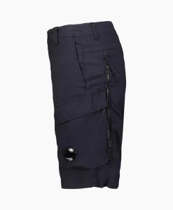 Cp Company Korte Broek Fili Stretch Cargo Donker Blauw