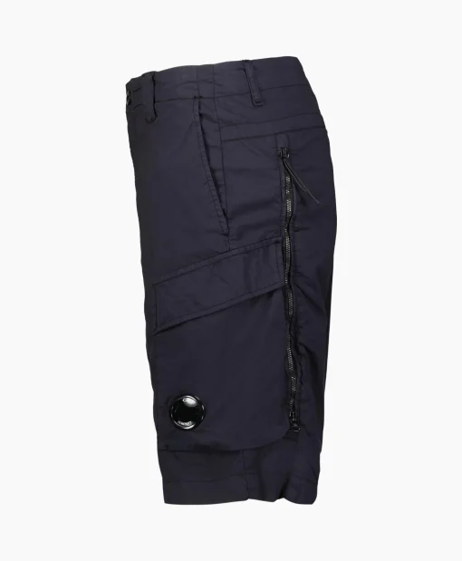 Cp Company Korte Broek Fili Stretch Cargo Donker Blauw