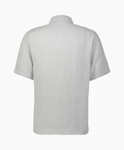 Cp Company Overhemd Linen Grijs