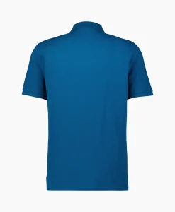 Cp Company Polo Stretch Piquet Regular Blauw