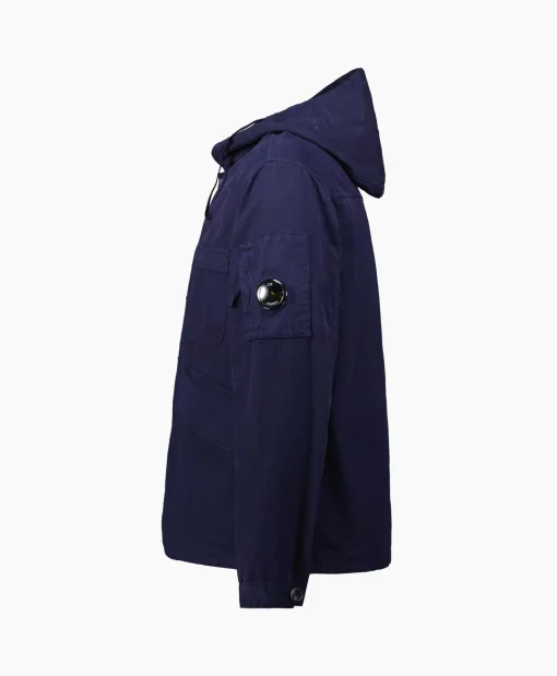 Cp Company Vest B Hooded Jacket Donker Blauw