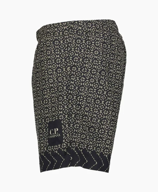 Cp Company Zwembroek Flatt Nylon Baja Zwart