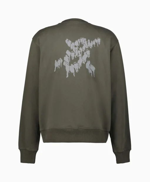 Daily Paper Sweater Shield Donker Groen