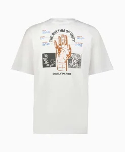Daily Paper T-Shirt Korte Mouw Identity Wit