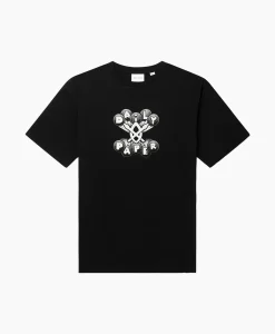 Daily Paper T-Shirt Korte Mouw Omar Zwart