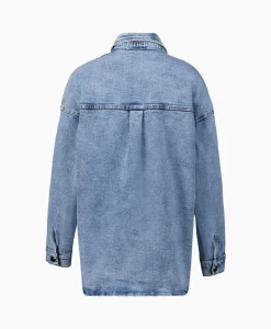 D'Arc Blouse Cunro Licht Blauw