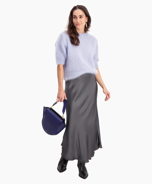 D'Arc Rok Midi Grijs