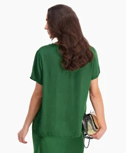 D'Arc Top Round Neck Groen
