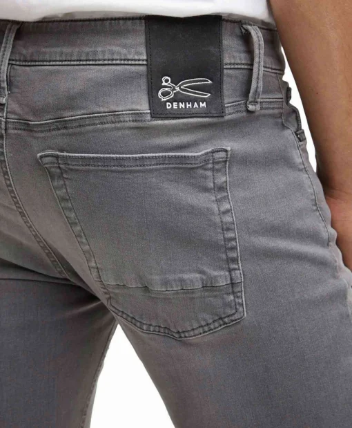 Denham Jeans Bolt Wlgfm+ Grijs