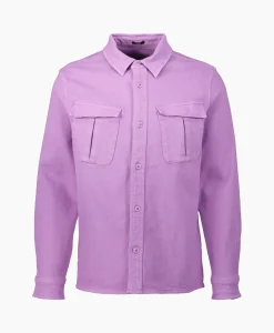 Denham Overhemd Burton Utility Overshirt Gdt Paars
