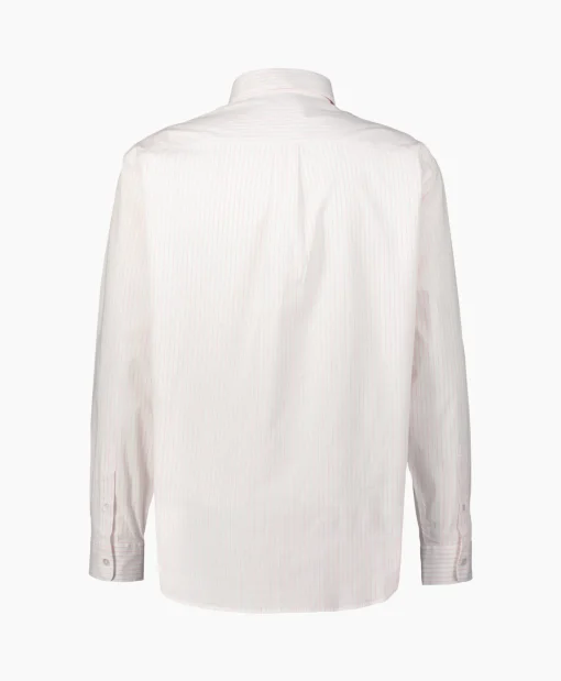 Drole De Monsieur Overhemd La Chemise Rayee Rose