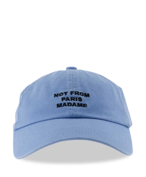 Drole De Monsieur Pet La Casquette Slogan Licht Blauw