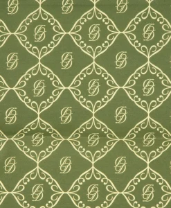 Drole De Monsieur Sjaal La Foulard Monogramme Khaki