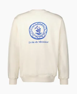 Drole De Monsieur Sweater Le Sweatshirt Art De La Table Off White