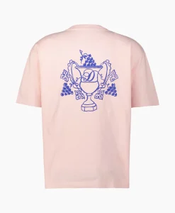Drole De Monsieur T-Shirt Korte Mouw Blason Rose
