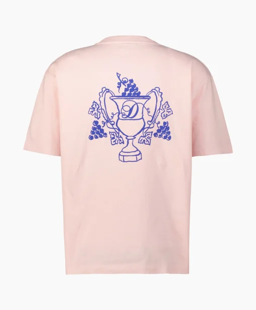 Drole De Monsieur T-Shirt Korte Mouw Blason Rose