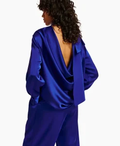 Essentiel Antwerp Top Esatin Blauw