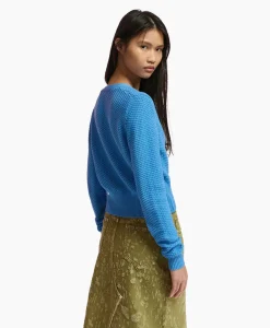 Essentiel Antwerp Vest Farah Blauw