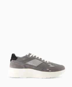 Filling Pieces Sneaker Jet Runner Donkergrijs