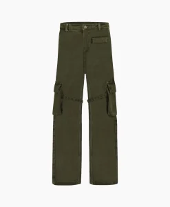 Flaneur Cargobroek Phone Pocket Groen