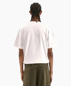 Flaneur T-Shirt Korte Mouw Botanical Wit