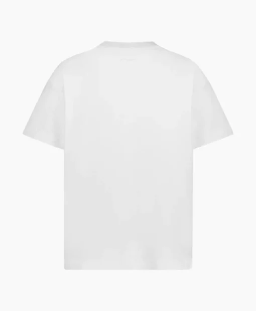 Flaneur T-Shirt Korte Mouw Botanical Wit