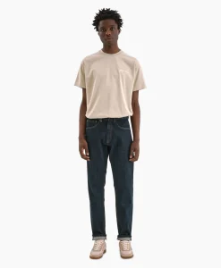 Flaneur T-Shirt Korte Mouw Signature Beige
