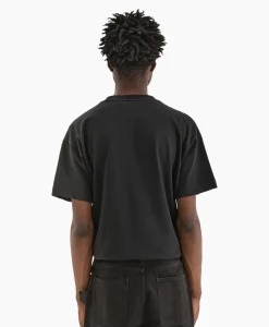 Flaneur T-Shirt Korte Mouw Botanical Zwart