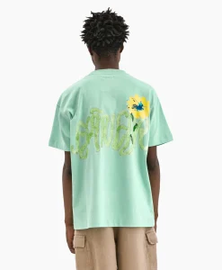 Flaneur T-Shirt Korte Mouw Tortuous Blauw
