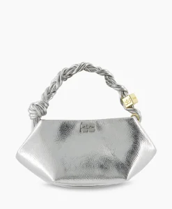 Ganni Schouder / Hand Tas Ganni Bou Mini Zilver