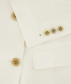 Golden Goose Blazer Journey W's Double Breasted Light Wool Ecru