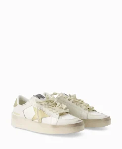 Golden Goose Sneaker Stardan Leather Mirrored Star Wit