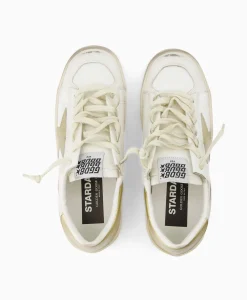 Golden Goose Sneaker Stardan Leather Mirrored Star Wit