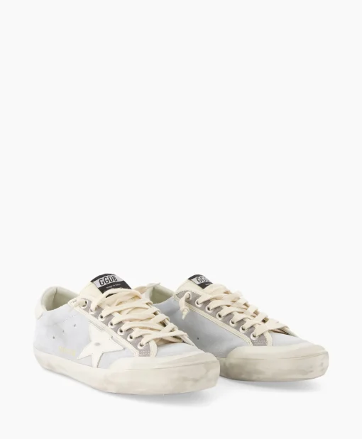 Golden Goose Sneaker Super Star Suede Licht Grijs