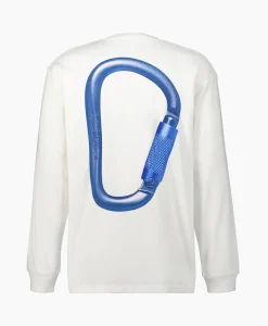 Gramicci T-Shirt Carabiner L/S Wit