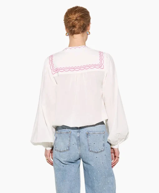 Harper & Yve Blouse Hailey-Ls Ecru