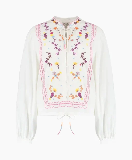 Harper & Yve Blouse Hailey-Ls Ecru