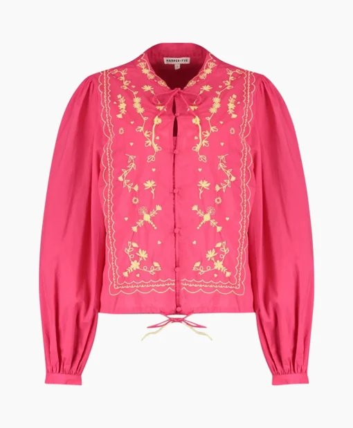 Harper & Yve Blouse Hailey-Ls Roze