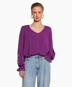 Harper & Yve Blouse Jamy-Ls Paars