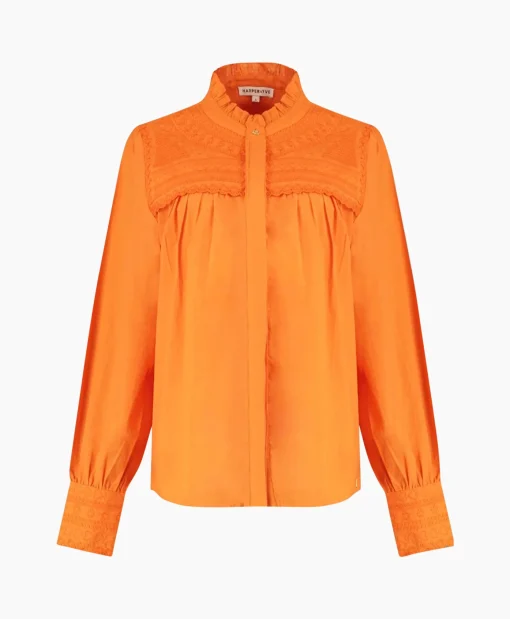 Harper & Yve Blouse Yasmin-Ls Oranje