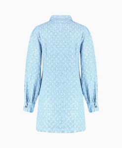 Harper & Yve Mini Jurk Flo-Dr Licht Blauw