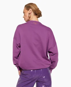 Harper & Yve Pullover Logo-Sw Paars
