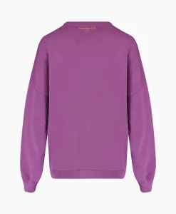 Harper & Yve Pullover Logo-Sw Paars