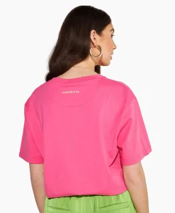 Harper & Yve T-Shirt Korte Mouw Tropical-Ss Roze