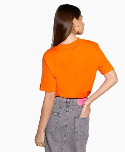 Harper & Yve T-Shirt Korte Mouw Followthesun-Ss Oranje